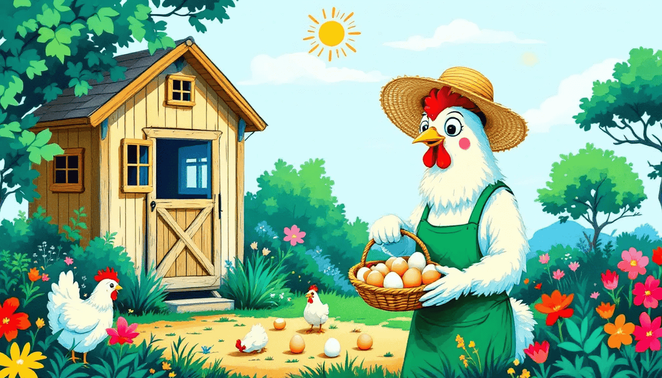 Fresh eggs collected from a backyard chicken coop, representing the joy of fresh eggs.