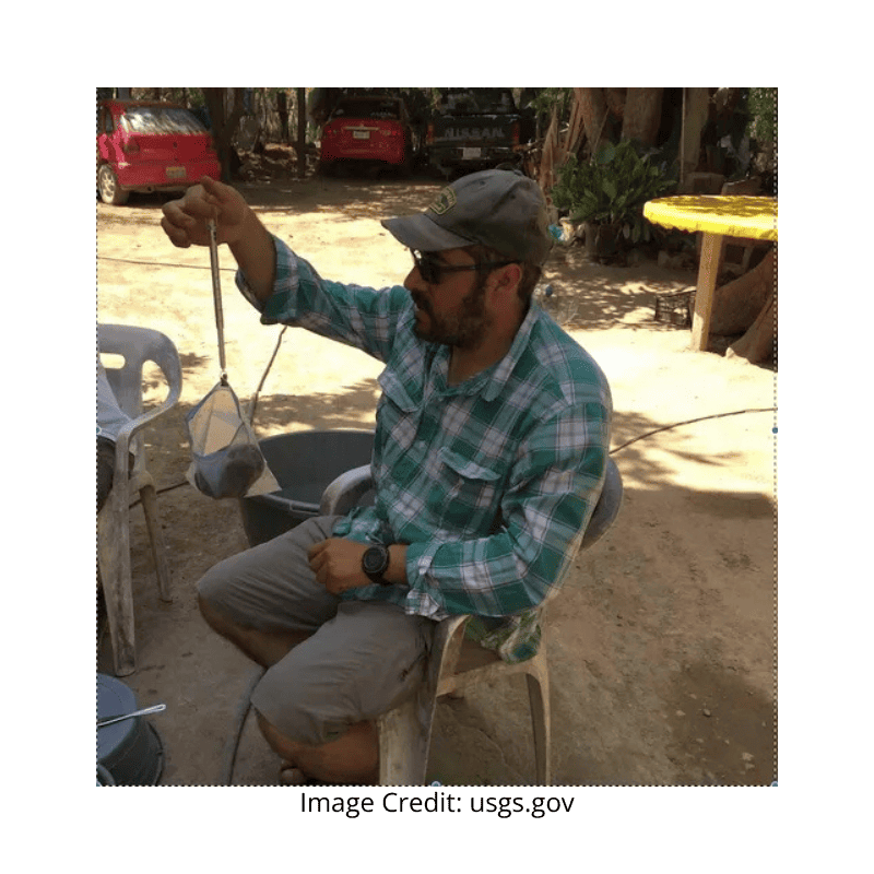 a man sitting in a chair